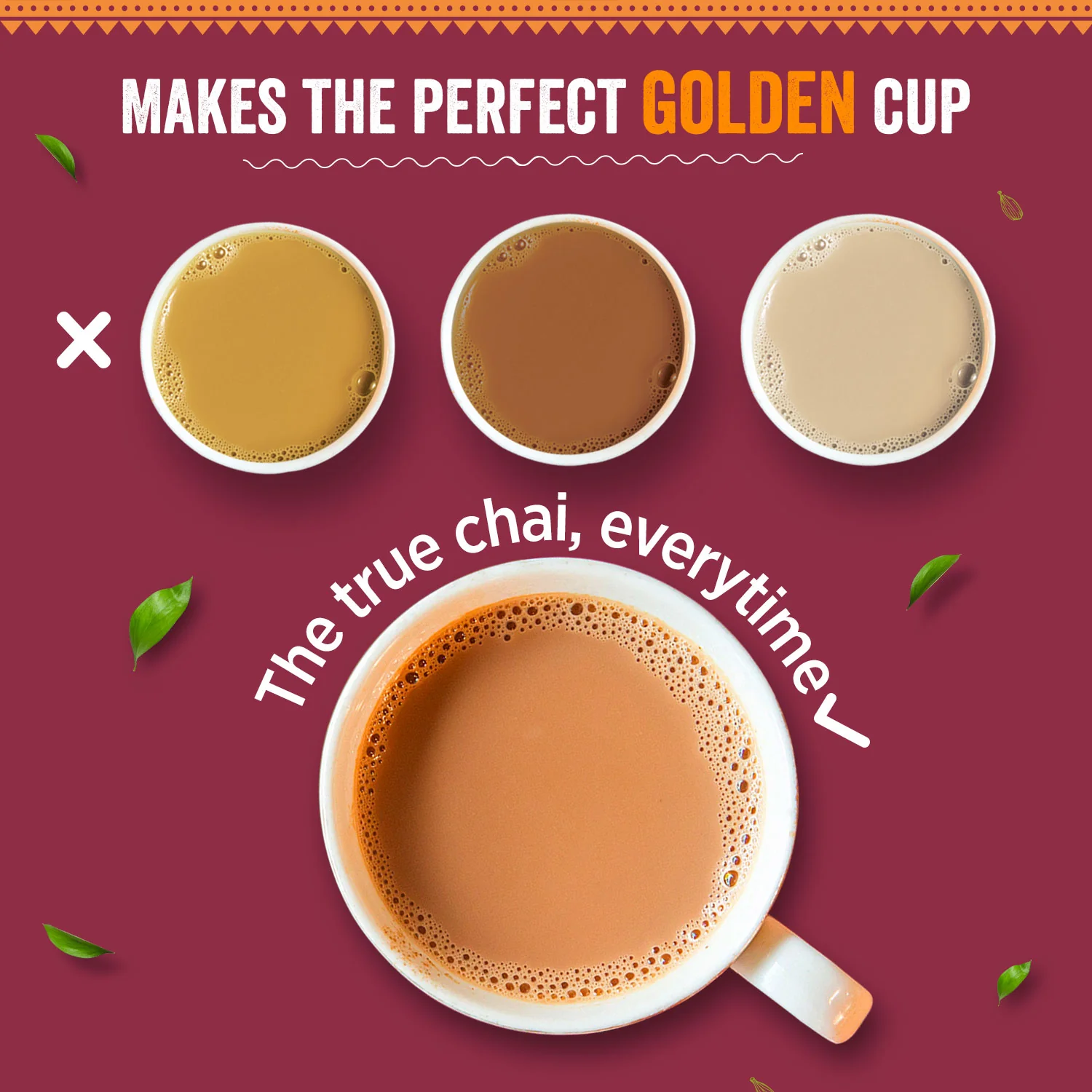 Chaayos Instant Tea Premix - Kesar-Regular Sugar (15 Sachets) | Best Kesar Chai - Image 5
