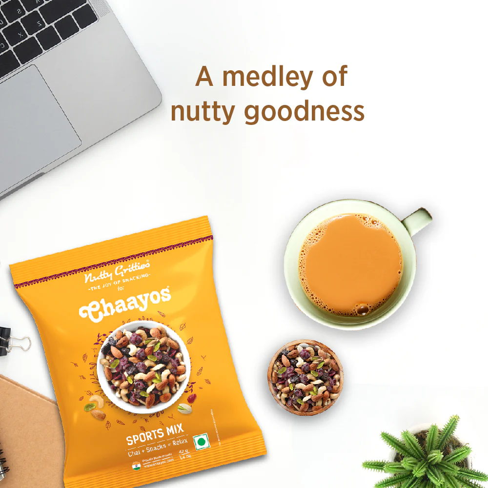 Chaayos Roasted Crispy Roasted Premium Nuts with combo of 3 Flavour - Image 4