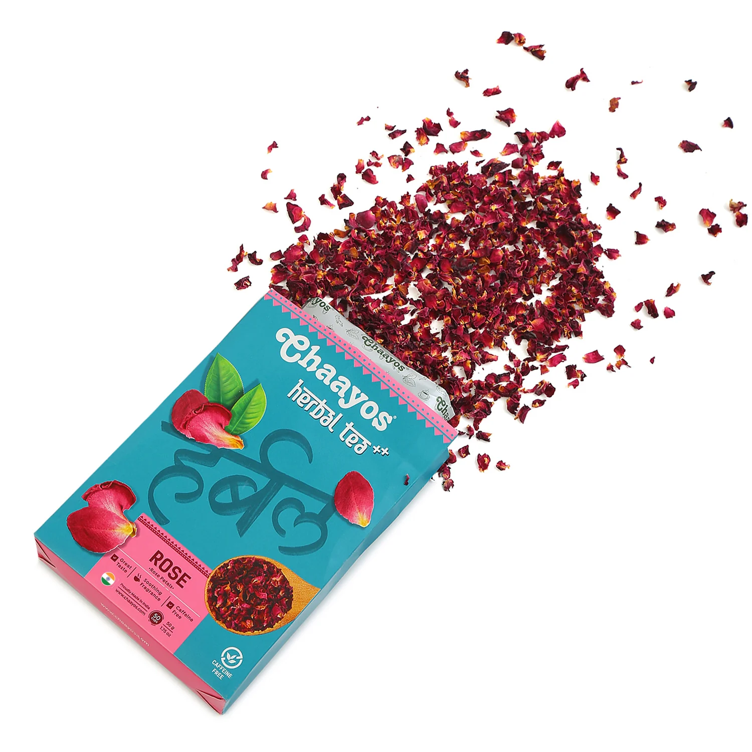 Rose Tea - Sun Dried Rose Petals (50g) - Image 6