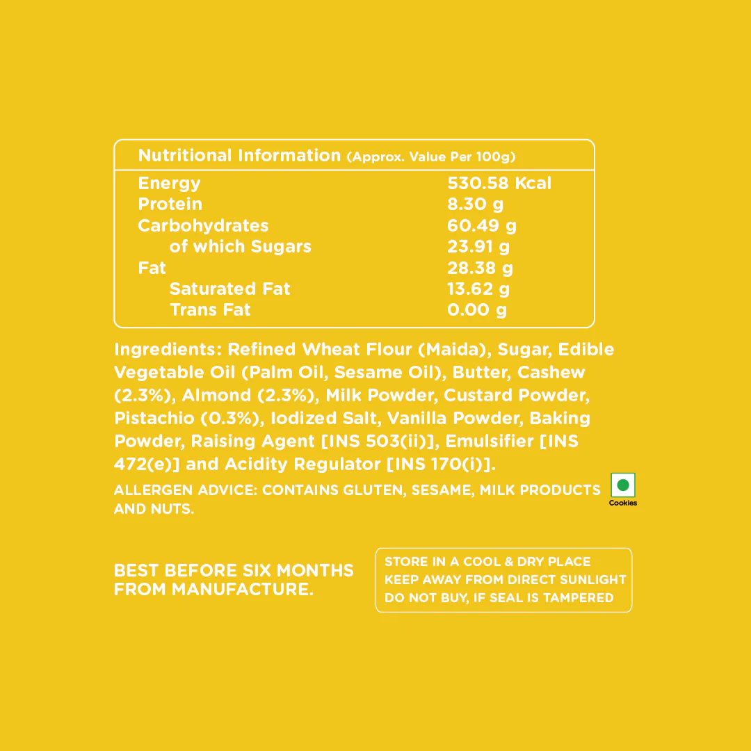Dry Fruit Cookies - 450g - Image 7