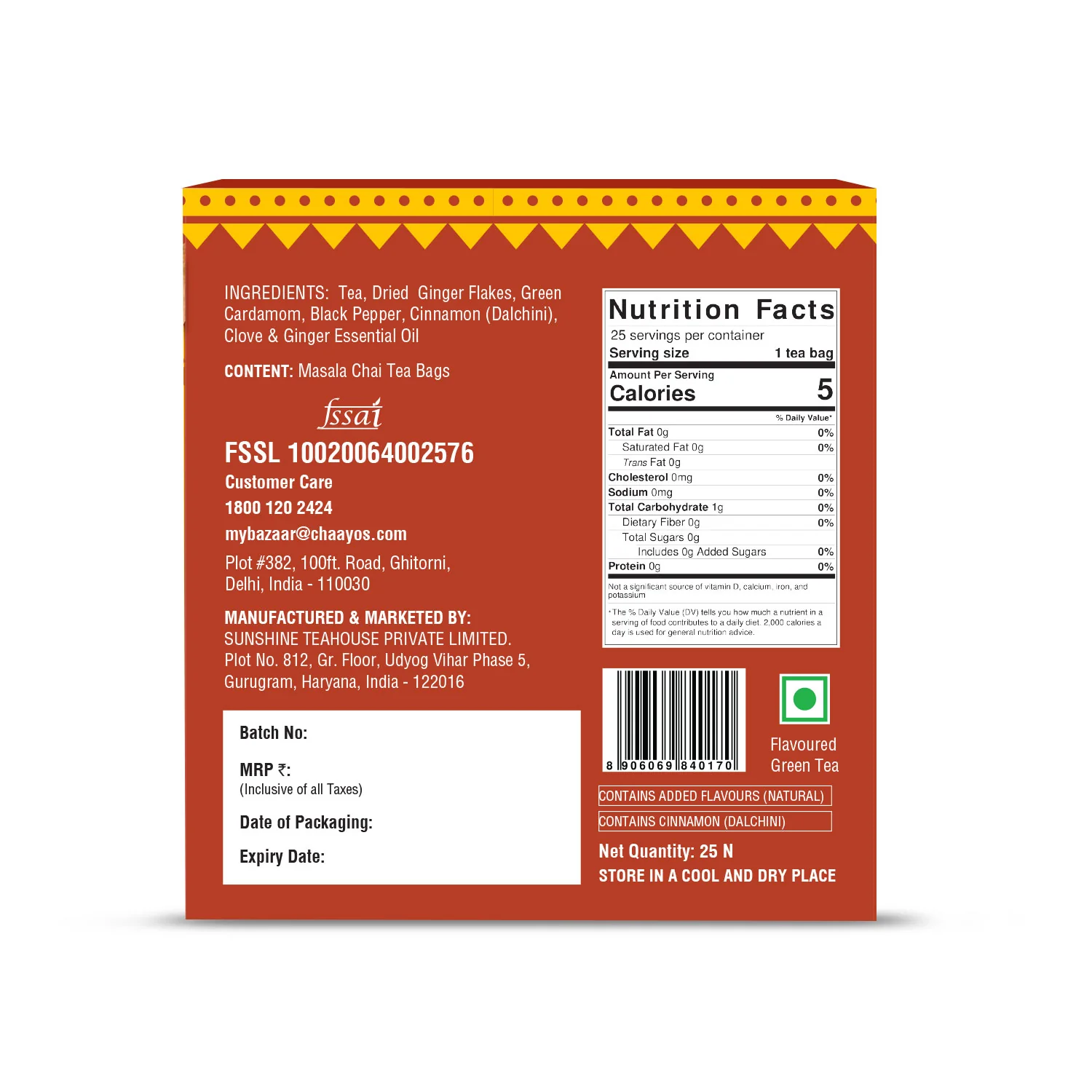 Masala Chai Tea Bags - Image 4