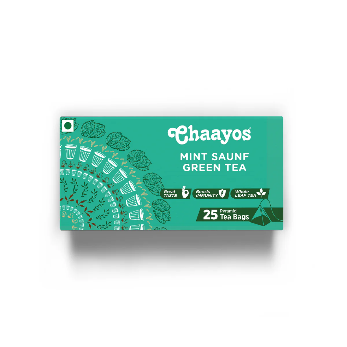 Mint Saunf Green Tea Bags - Image 9